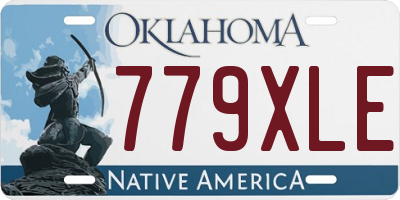 OK license plate 779XLE