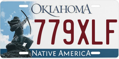 OK license plate 779XLF