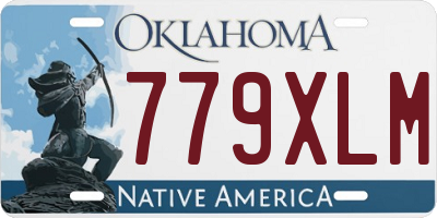 OK license plate 779XLM