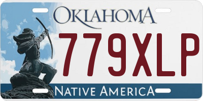 OK license plate 779XLP