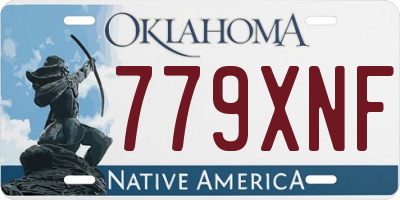 OK license plate 779XNF