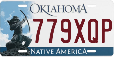 OK license plate 779XQP