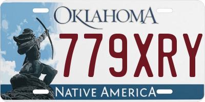 OK license plate 779XRY