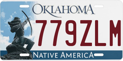 OK license plate 779ZLM