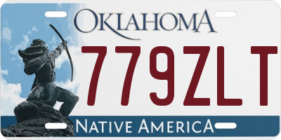 OK license plate 779ZLT