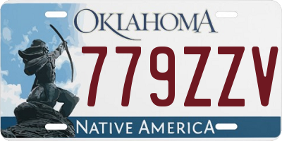 OK license plate 779ZZV