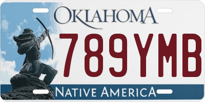 OK license plate 789YMB