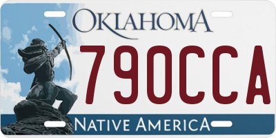 OK license plate 790CCA