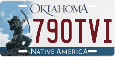 OK license plate 790TVI