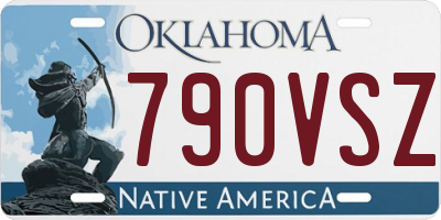 OK license plate 790VSZ