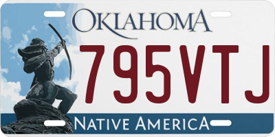 OK license plate 795VTJ
