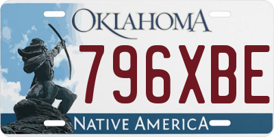 OK license plate 796XBE