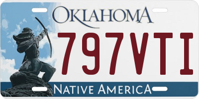 OK license plate 797VTI