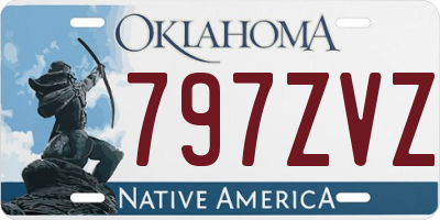 OK license plate 797ZVZ