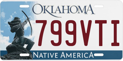 OK license plate 799VTI