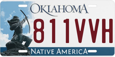OK license plate 811VVH