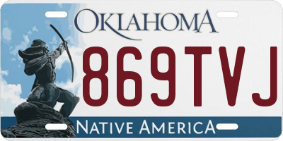 OK license plate 869TVJ