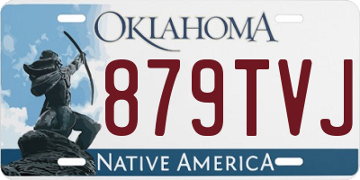 OK license plate 879TVJ