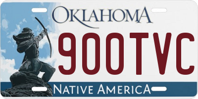 OK license plate 900TVC