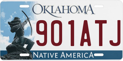 OK license plate 901ATJ