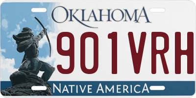 OK license plate 901VRH