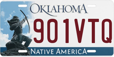 OK license plate 901VTQ