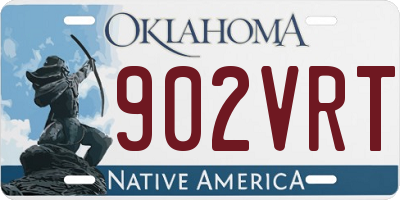 OK license plate 902VRT
