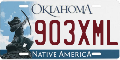OK license plate 903XML
