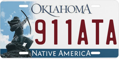 OK license plate 911ATA