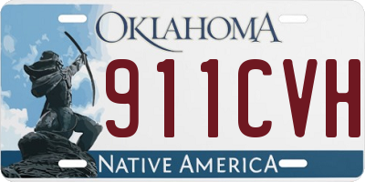 OK license plate 911CVH