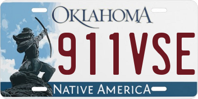 OK license plate 911VSE
