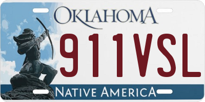 OK license plate 911VSL