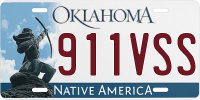 OK license plate 911VSS