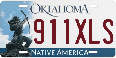 OK license plate 911XLS