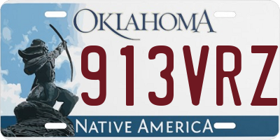 OK license plate 913VRZ