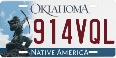 OK license plate 914VQL
