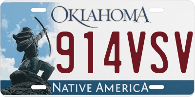 OK license plate 914VSV