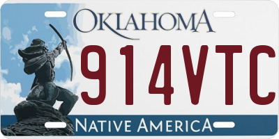 OK license plate 914VTC