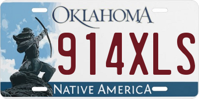 OK license plate 914XLS