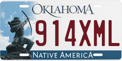 OK license plate 914XML