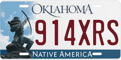 OK license plate 914XRS
