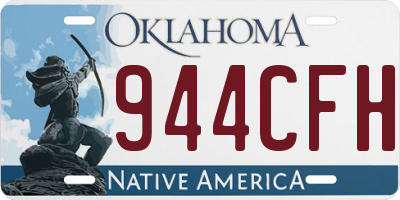 OK license plate 944CFH