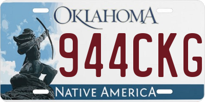 OK license plate 944CKG