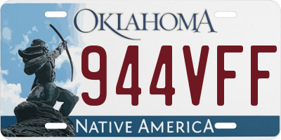 OK license plate 944VFF