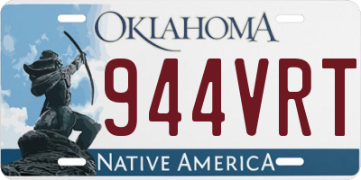 OK license plate 944VRT
