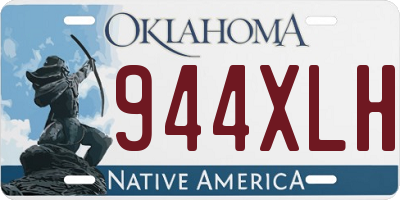 OK license plate 944XLH