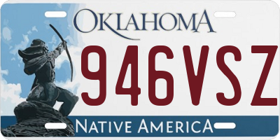 OK license plate 946VSZ