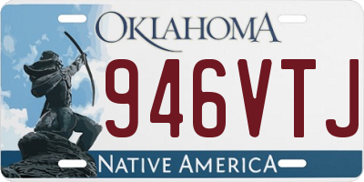 OK license plate 946VTJ