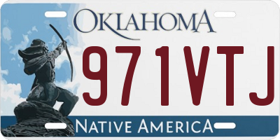 OK license plate 971VTJ