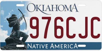 OK license plate 976CJC